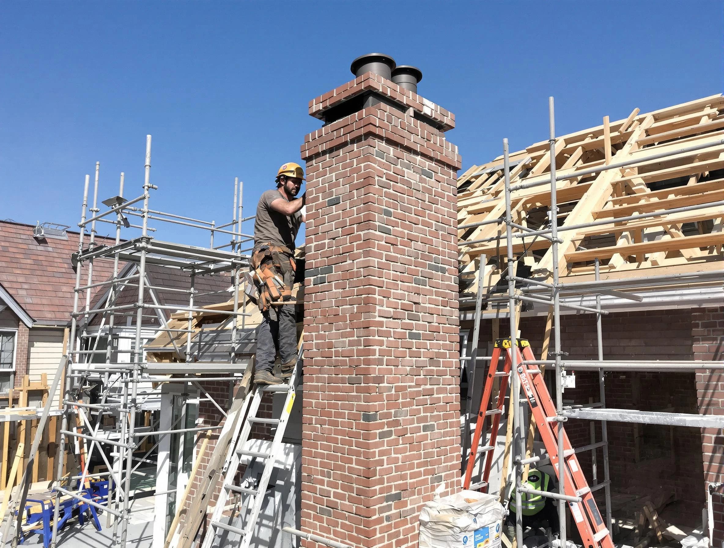 New chimney installation completed by El Reno Chimney Sweep in El Reno, OK