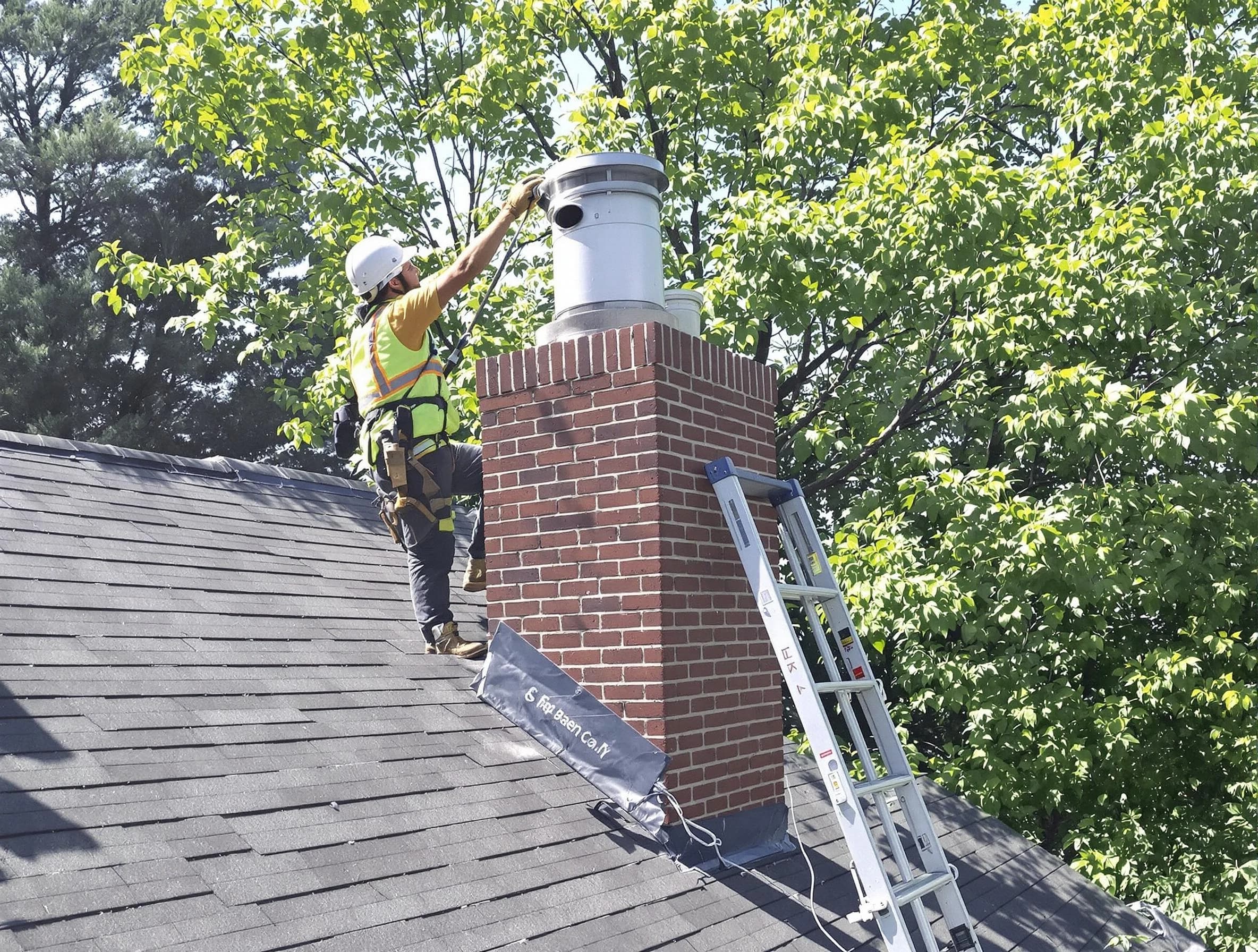 Chimney liner inspection by El Reno Chimney Sweep in El Reno, OK
