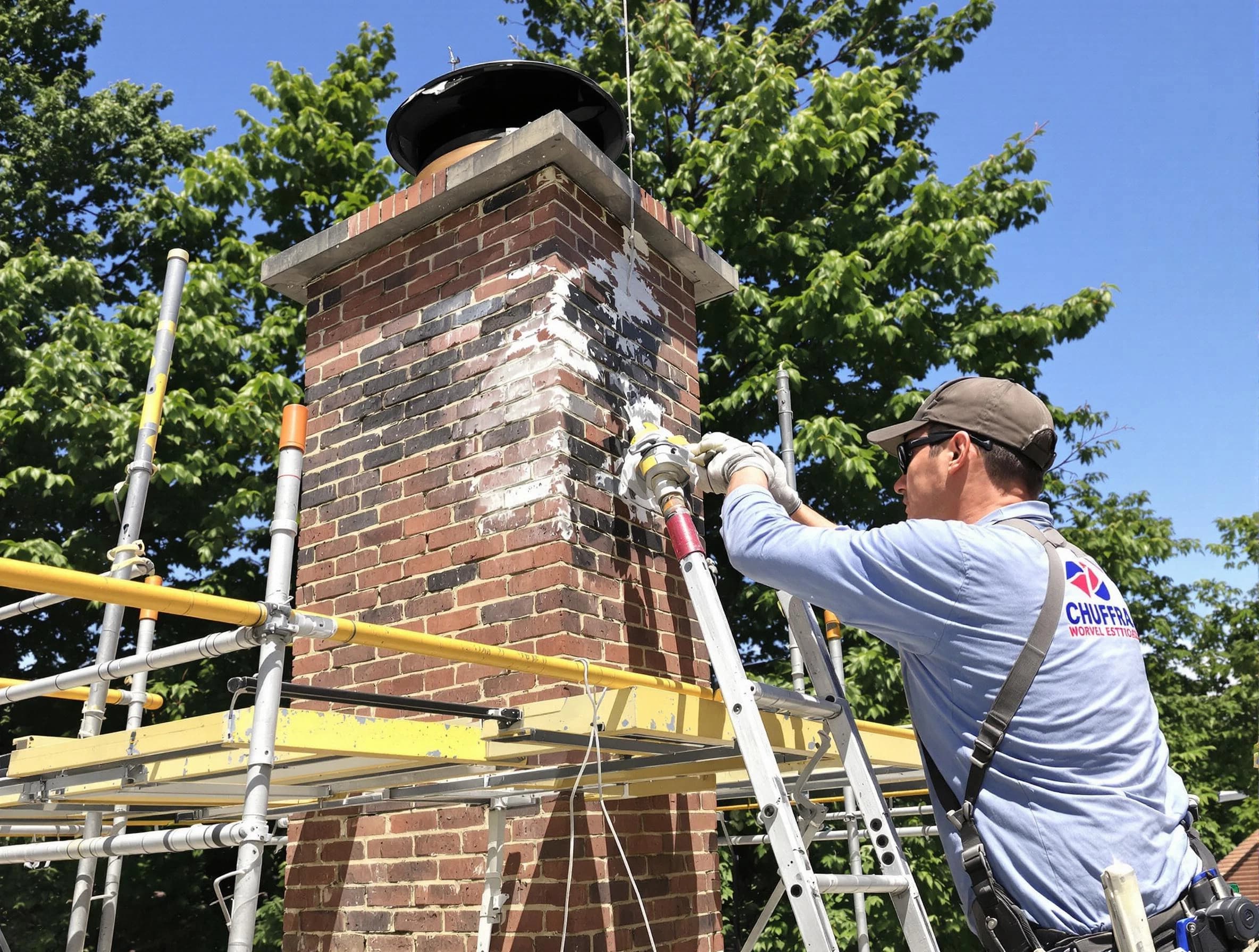 Structural chimney repair by El Reno Chimney Sweep in El Reno, OK