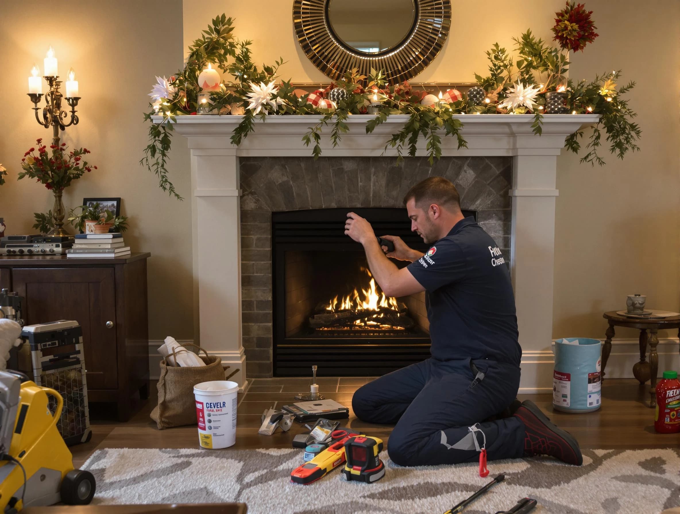 El Reno Chimney Sweep offering fireplace maintenance services in El Reno, OK