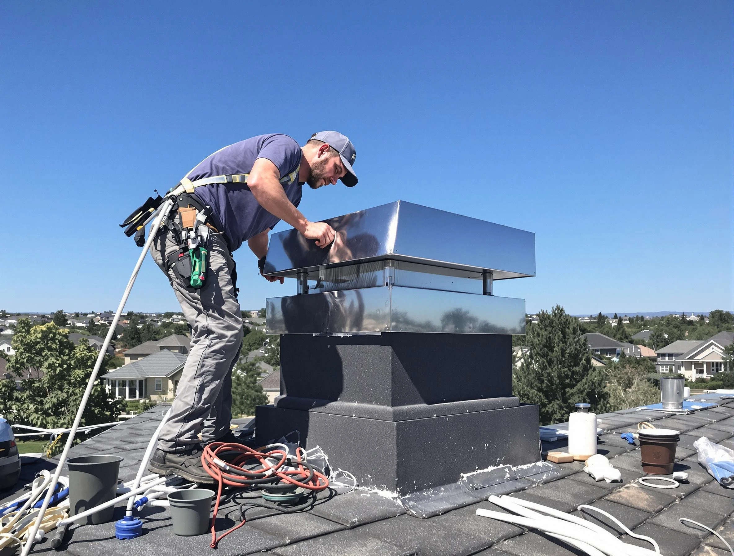 Chimney Cap Services in El Reno
