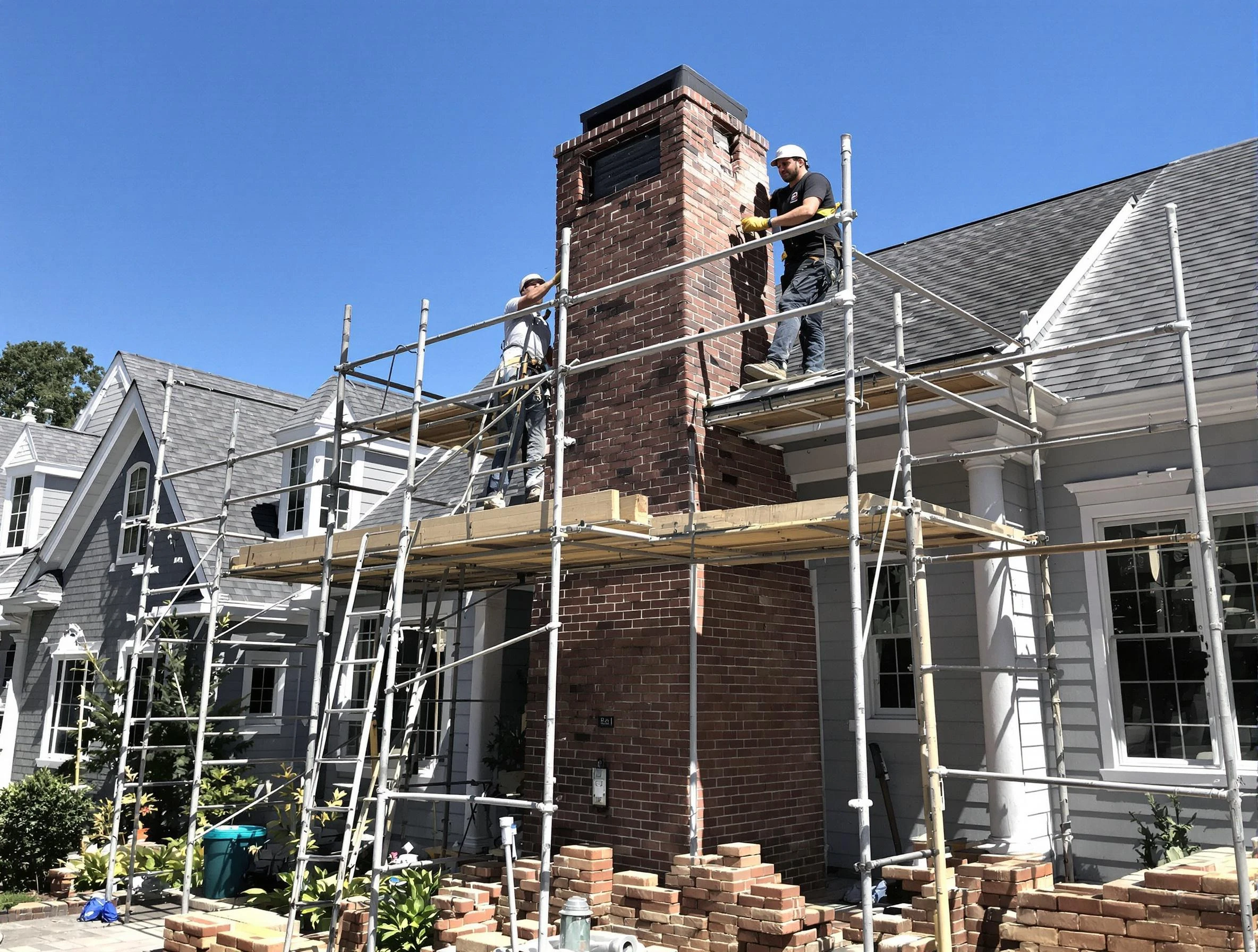 Chimney Rebuilding in El Reno