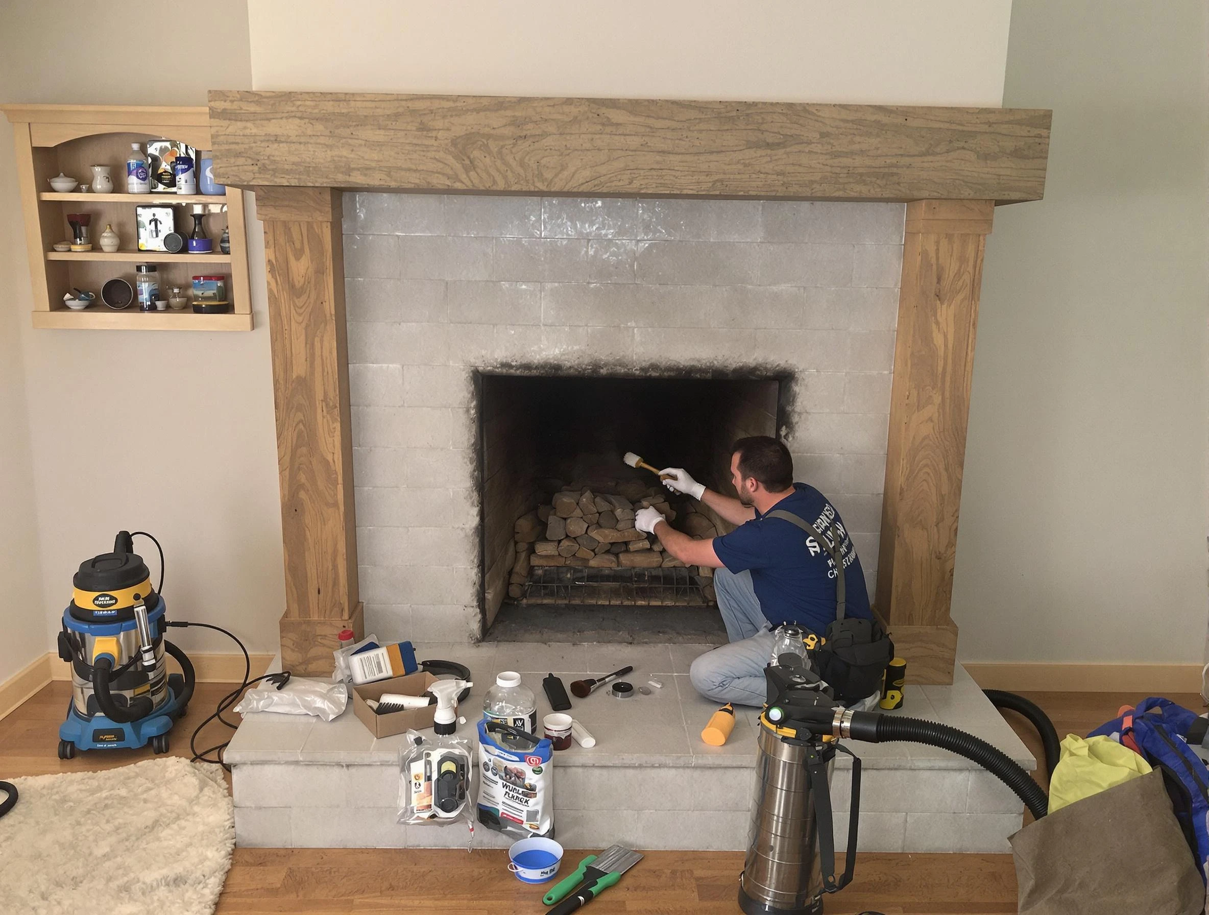 Detailed creosote removal process by El Reno Chimney Sweep in El Reno, OK